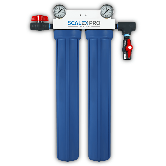 2 Stage System, 20in Drop In Slim Line 1/2in ports (Does not include Water Filter Inserts)