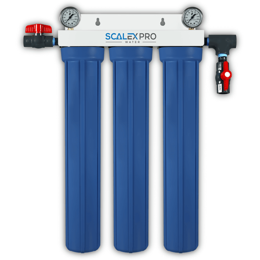 3 Stage System, 20in Drop In Slim Line 1/2in ports (Does not include Water Filter Inserts)