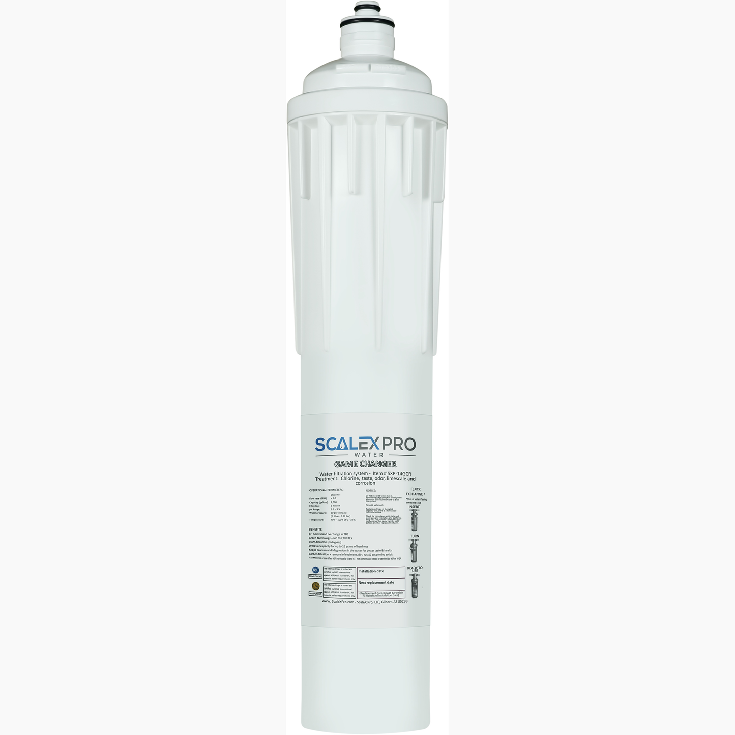 Game Changer - 14in Quick Change Water Filter