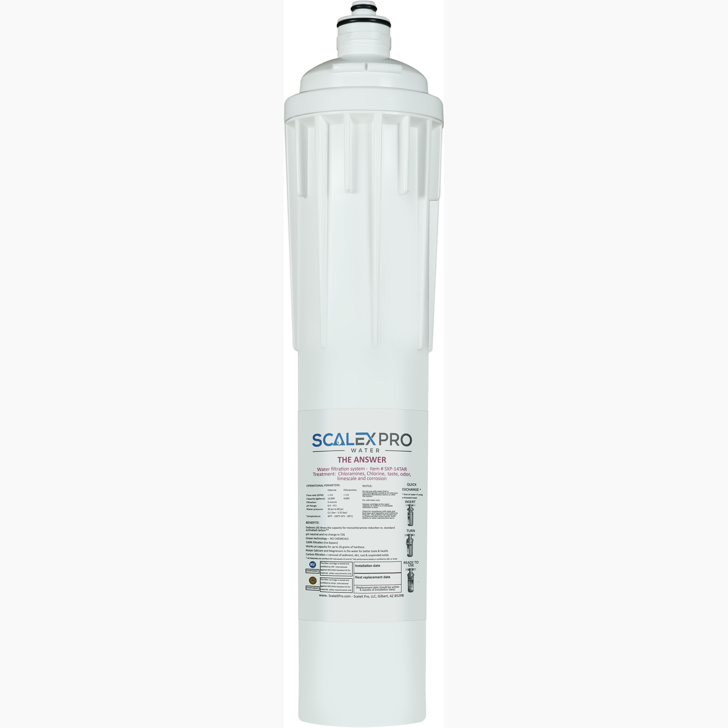 The Answer - 14in Quick Change Water Filter