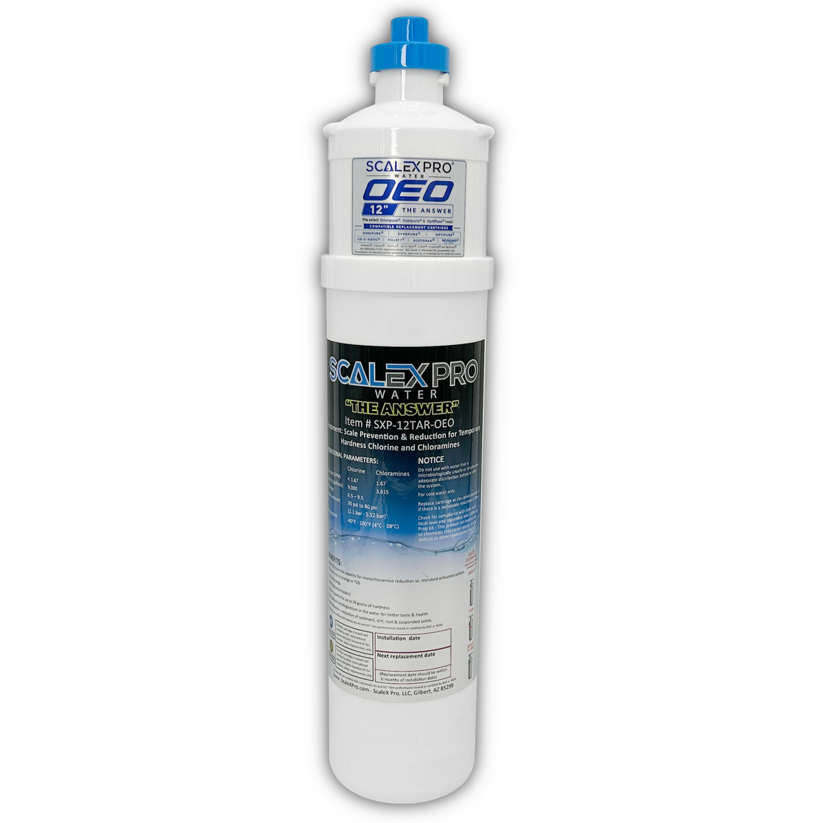 The Answer - 12in Quick Change Water Filter
